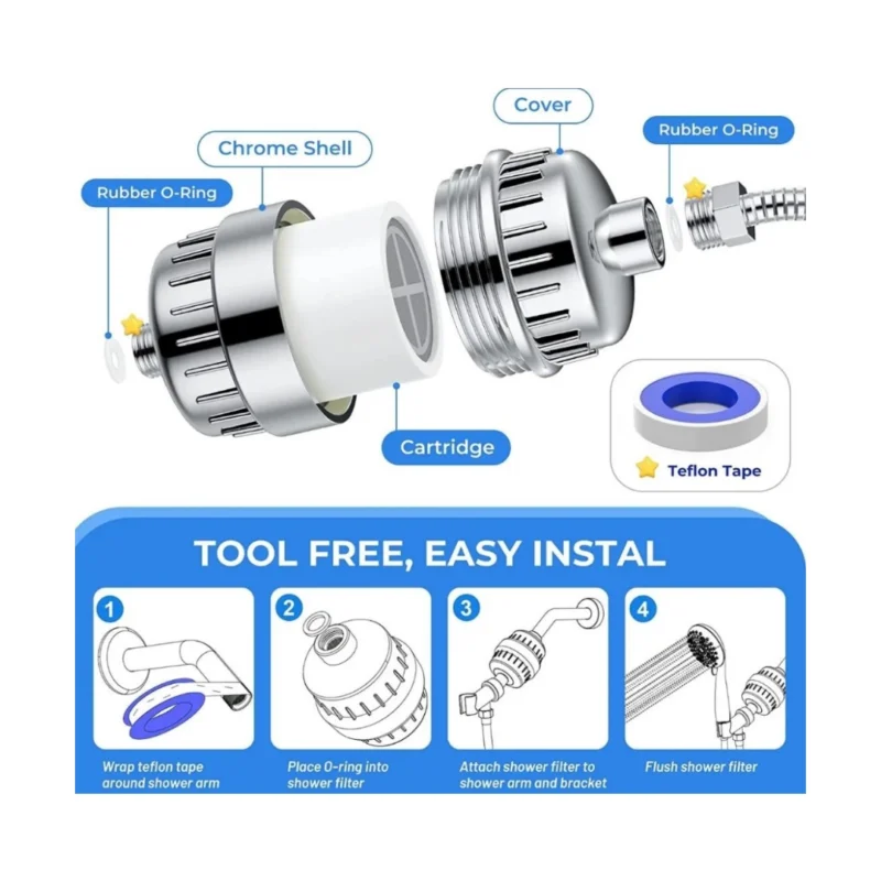 Crystal Pure WF20 – Tap & Shower Water Filter - Image 5